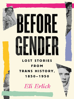 Before Gender - ebook